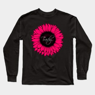 Trashy Sunflower Long Sleeve T-Shirt